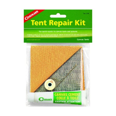COGHLANS Gray Tent Repair Kit 6.625 in. H X 8 in. W X 8 in. L 703